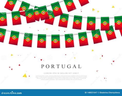 Fest O De Bandeiras Portuguesas Dia Da Independ Ncia Em Portugal