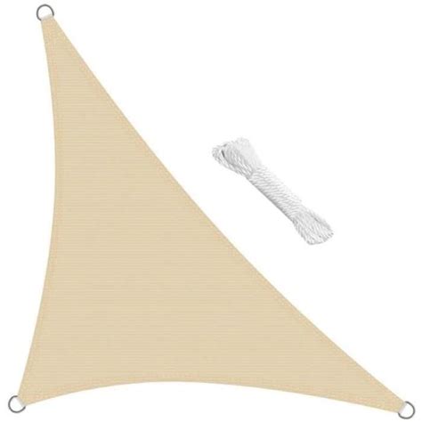 Voile d ombrage Triangulaire 3x3x4 25 Mètre Voile Ombrage HDPE