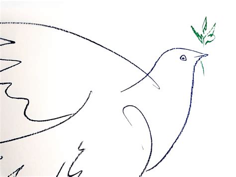 After Pablo Picasso After Pablo Picasso Peace Dove Lithograph For Sale At 1stdibs