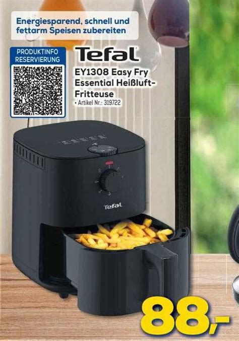 Tefal Ey Easy Fry Essential Hei Luft Fritteuse Angebot Bei Euronics