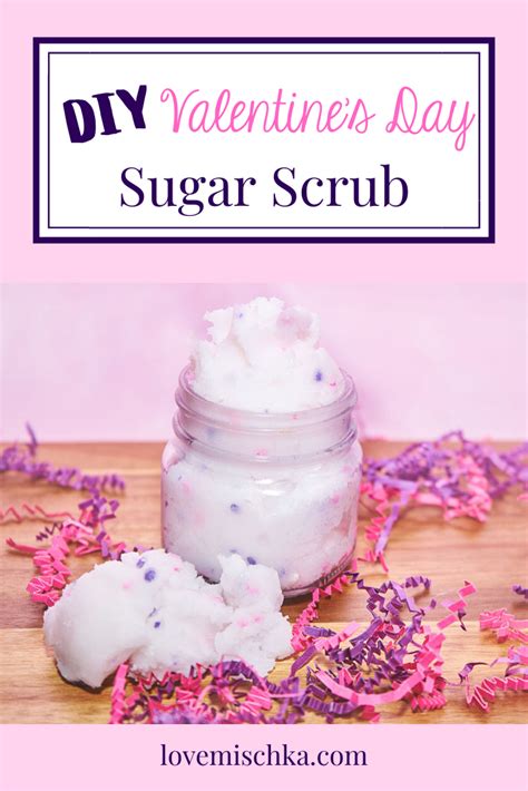 How To Make Diy Valentines Day Sugar Scrub Sugar Scrub Diy