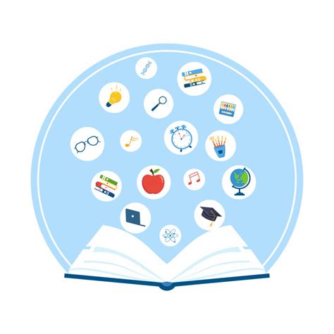 education  knowledge books illustration masterbundles