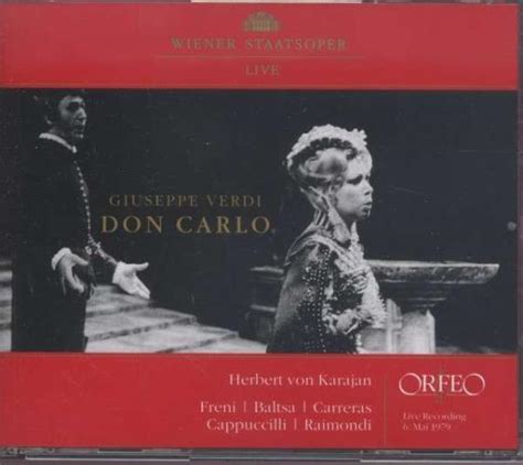 Verdi Don Carlo La Bo Te Musique