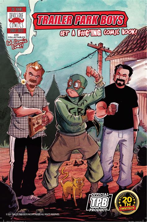 Trailer Park Boys Get A Fing Comic Book 1 Aod Collectables Exclusive