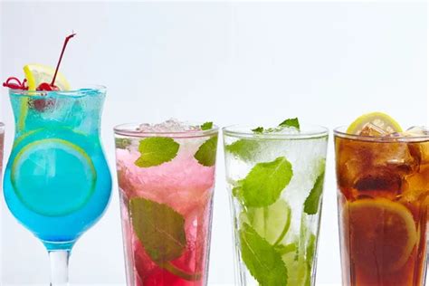 Cold summer drinks Stock Photo by ©strelok 116298318