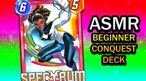 Asmr Beginner Conquest Deck Marvel Snap Gameplay Lofi Hand Sounds