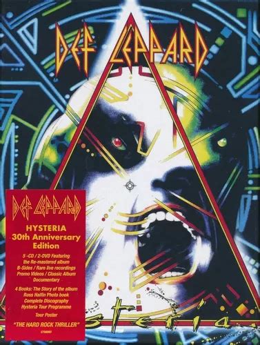 Def Leppard Hysteria 5cds 2dvds 30th Anniversary Box Mercadolibre