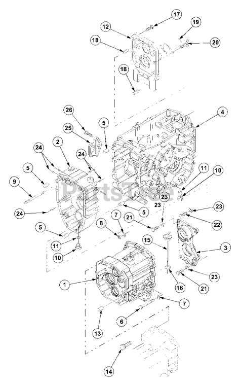 Cub Cadet 7530 54an45f 710 Cub Cadet Compact Tractor Transmission Part 1 Parts Lookup With