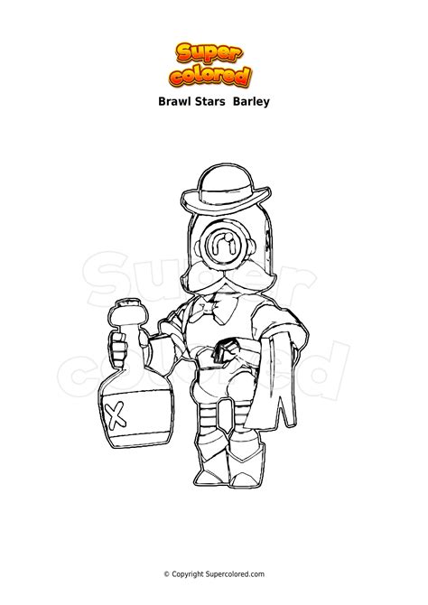 Disegno Da Colorare Brawl Stars Belle 40 Off