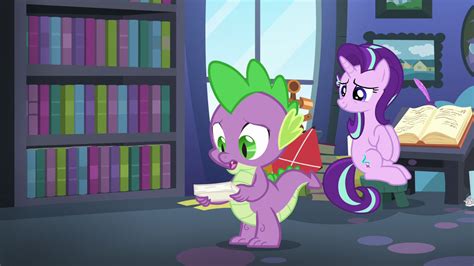 Image Spike Reading Starlight Glimmers Lesson Cards S6e21png My