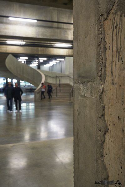 Concrete Staircase And Walls Of The Blavatnik Building Tate Modern