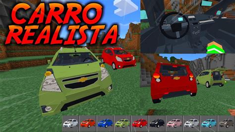 Novos Carros Muito Realista Para Minecraft Pocket Edition Como