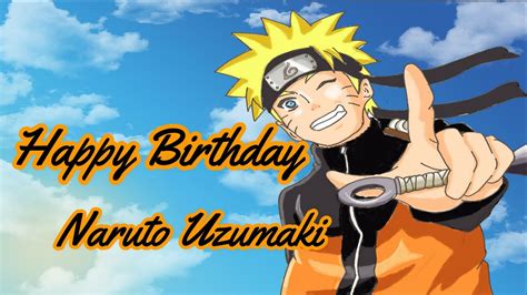 Naruto Birthday Special Video Happy Birthday Naruto Youtube