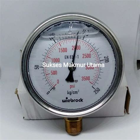 Jual Pressure Gauge Stainless Inchi Bar Di Seller Jihan