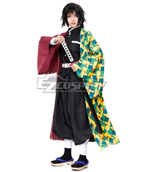 Demon Slayer: Kimetsu No Yaiba Giyuu Tomioka Cosplay Costume - Cosplay Shop