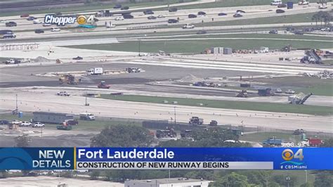 Construction Begins For New Runway At Fort Lauderdale Hollywood