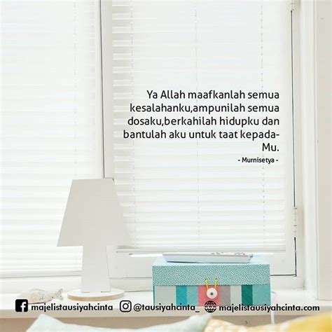 Tausiyah Cinta Doa Islamic Quotes Wise Words Quran Allah