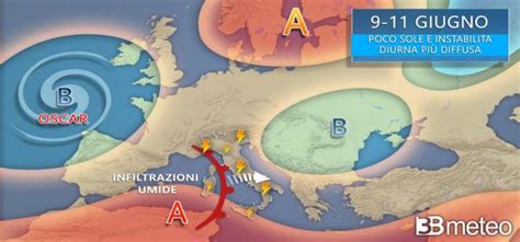 Anticiclone Debole Sulla Penisola Weekend A Tratti Instabile E Piovoso