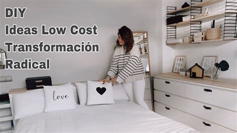 DIY Como TRANSFORMAR TU HABITACIÓN facil y barato ANTES Y DESPUÉS