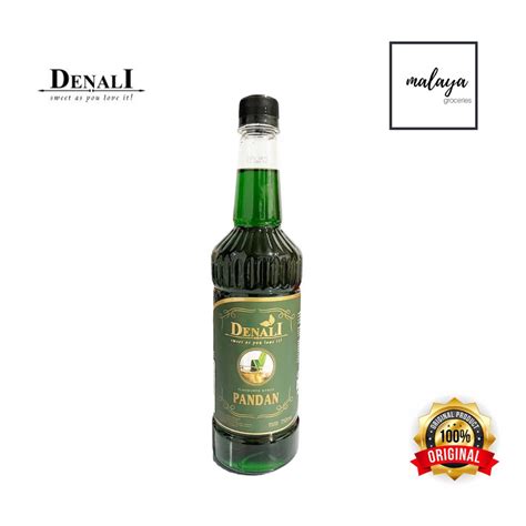 Jual Denali Pandan Syrup Syrup Rasa Pandan Shopee Indonesia