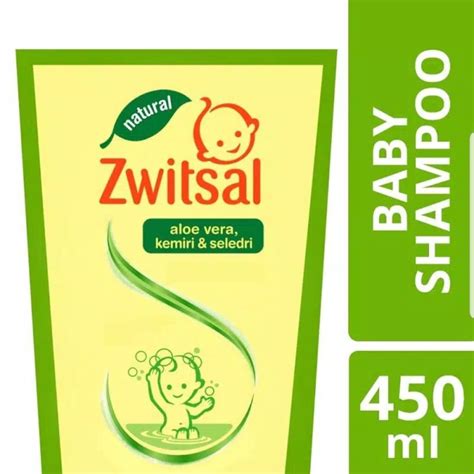 Jual Zwitsal Baby Shampoo Natural Aloe Vera Kemiri Seledri Refill