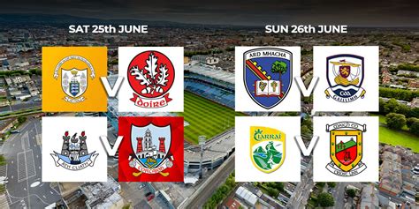 Gaa All Ireland Sfc Quarter Finals Dublinie