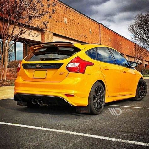 Rear Valance Ford Focus St Mk3 Rs Look Gloss Black Our Offer Ford