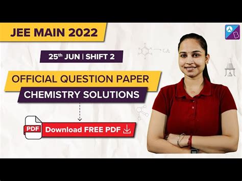 JEE Main 2022 June 25 Shift 2 Question Paper Solutions Live Analysis