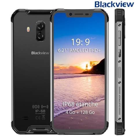 Blackview Bv E Smartphone Tanche Ip Go Cran Incassable