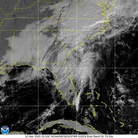 Tropical Storm Eta Landfall Forecast For Floridas West Coast