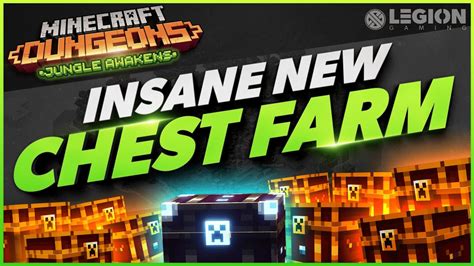 Insane New Chest Farm Minecraft Dungeon Jungle Awakens DLC Guide