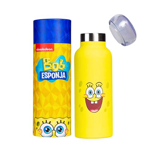 Garrafa T Rmica Personalizada Bob Esponja Bebrands Online Shop