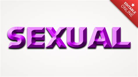 Sexual Purple Beveled Text Effect Generator