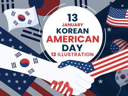 13 Korean American Day Illustration by denayuneep ~ EpicPxls