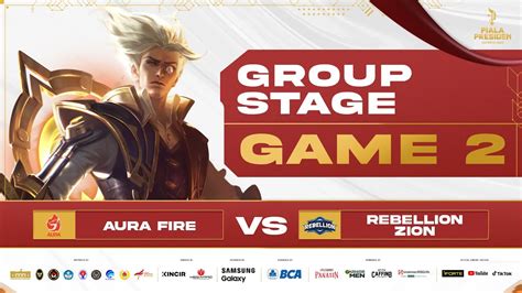 MLBB MEN FULL MATCH AURA FIRE VS REBELLION ZION GAME 2 GROUP