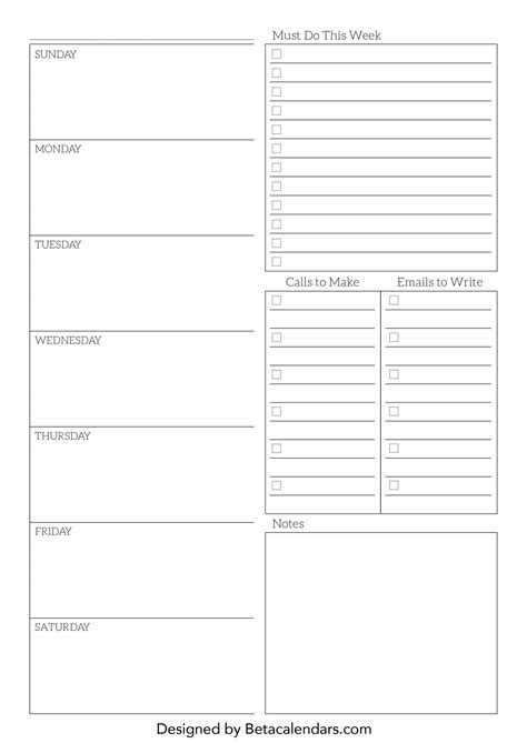 Weekly Planner фото