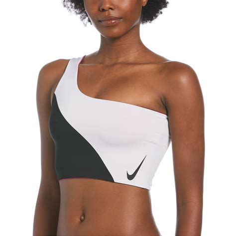 Nike Swimming Icon Colourblock In Bikini Top Performance Bikini