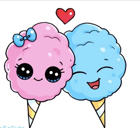 Cotton Candy Cute Doodle Art Cute Kawaii Drawings Kawaii Doodles