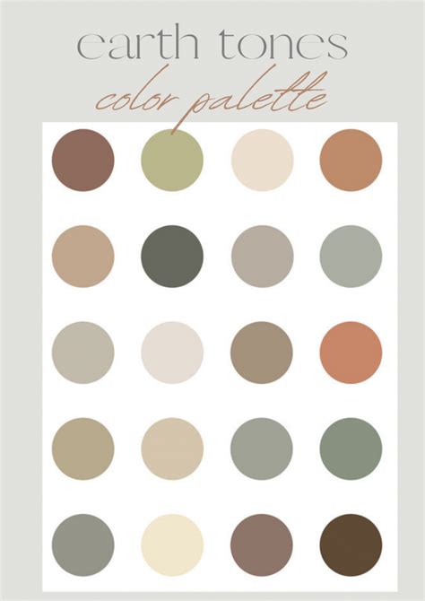 How To Wear Earth Tones The Gray Details Earth Colour Palette
