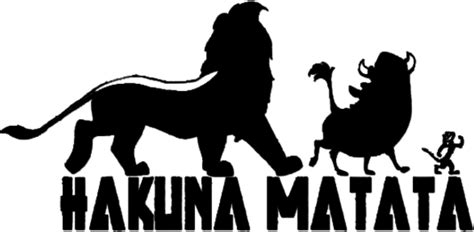 Hakuna Matata Lion King Symbol