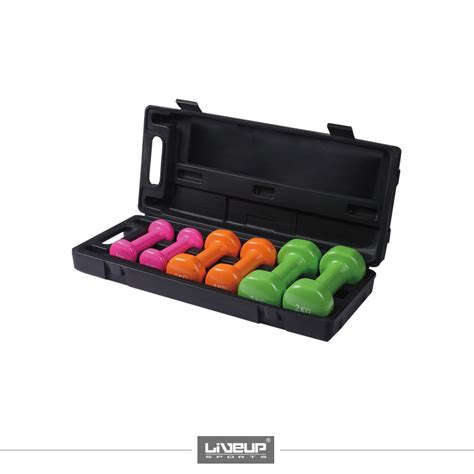 VINYL NEOPRENE DUMBBELL SET TALAL FITNESS