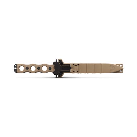 Benchmade Socp Fixed Blade Dagger Tan Handle And Sheathcpm 3