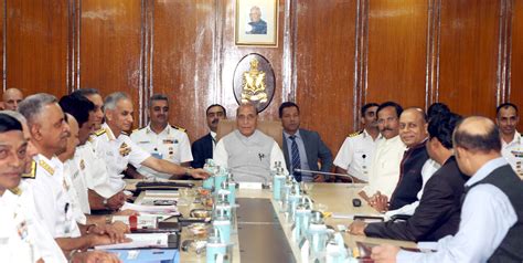 Rajnath Singh Lauds Indigenisation Efforts Of Navy