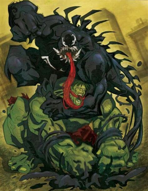 Venom Vs Hulk Marvel Comics Personagens De Quadrinhos Marvel