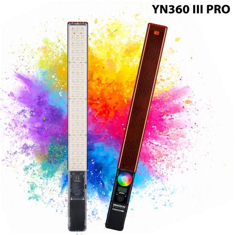 Baston Led RGB Yongnuo YN360 III Pro ALFATEC