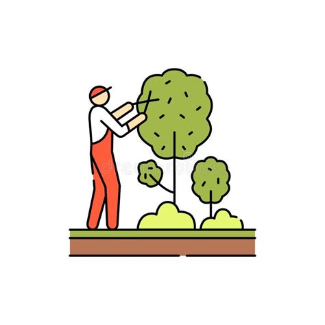 Tree Trimming Service Stock Illustrations – 608 Tree Trimming Service ...