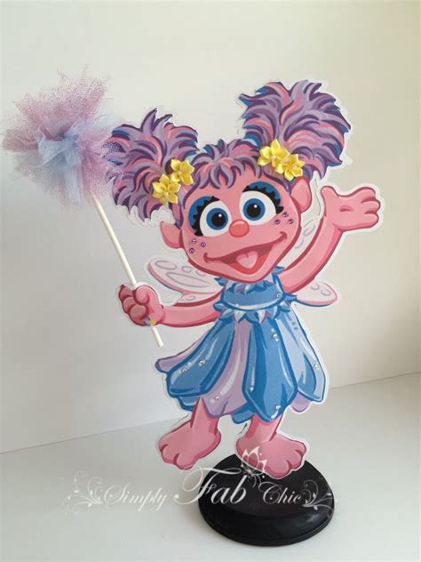 Abby Cadabby Sesame Street Centerpiece Table Decor