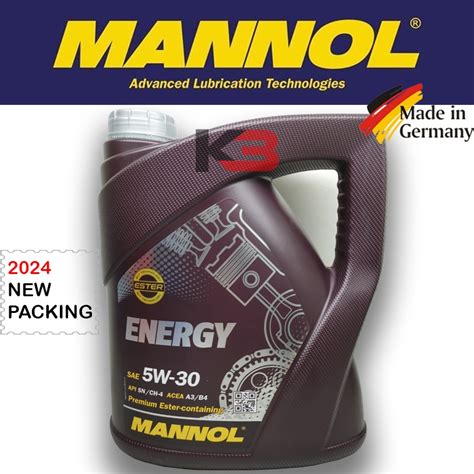 ORIGINAL MANNOL 5W30 PREMIUM ESTER CONTAINING Fully Synthetic ENGINE