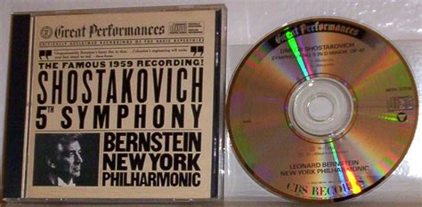 Symphony 5 Shostakovich Bernstein Nyp Amazonde Musik