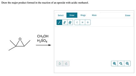 Solved Draw The Major Product Formed In The Reaction Of An